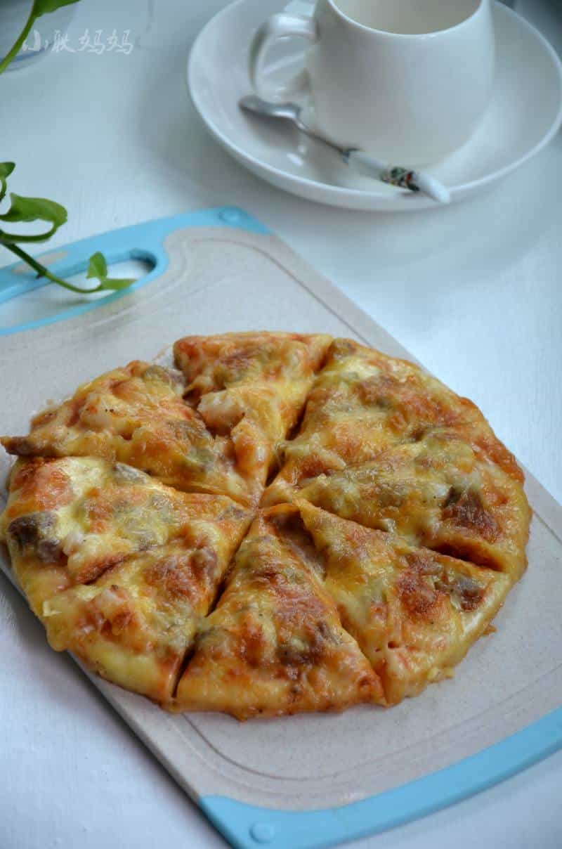牛肉蝦仁披薩