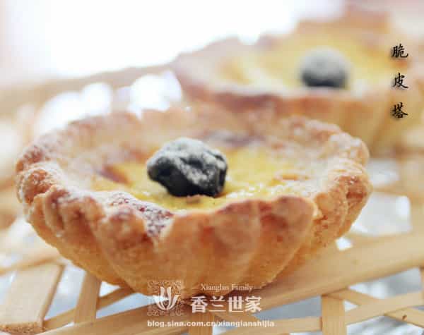 藍莓脆皮塔