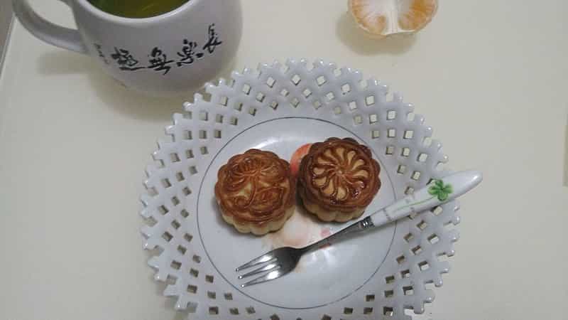 奶油皮月餅