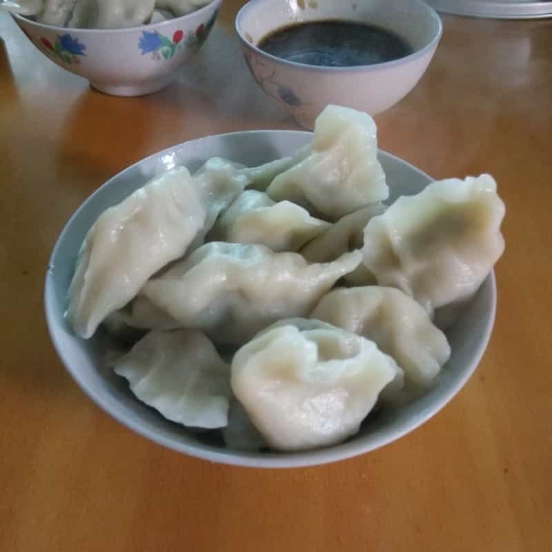 小白菜木耳豬肉水餃