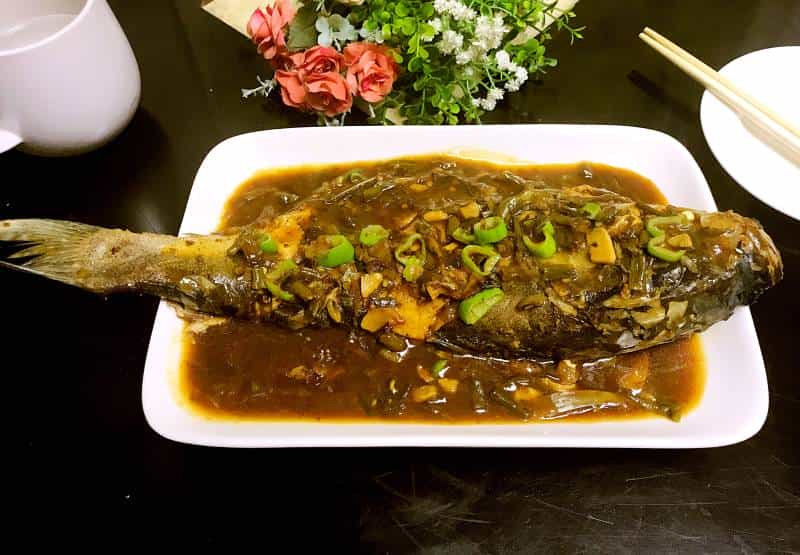泡椒豇豆胖頭魚
