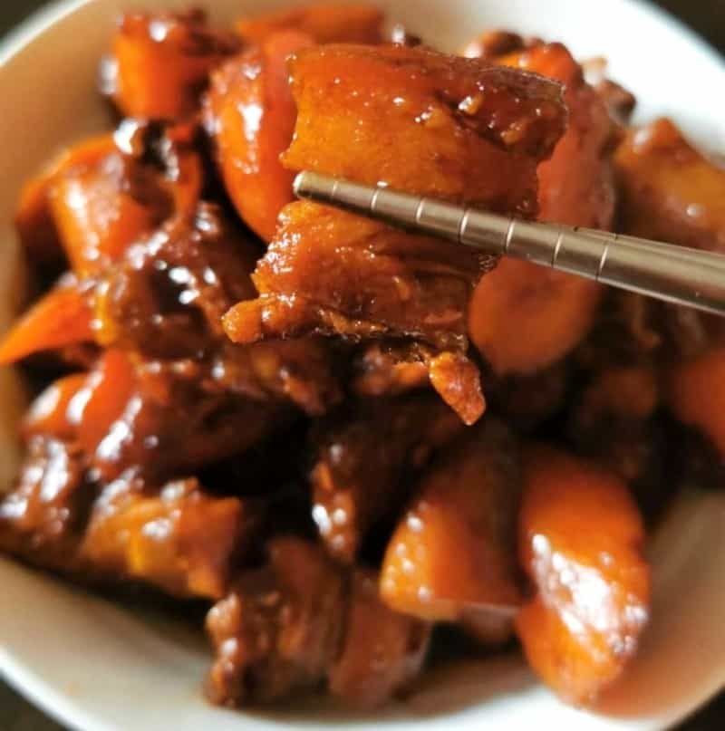 紅燜土豬肉