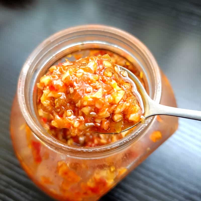 雙椒蒜蓉辣醬