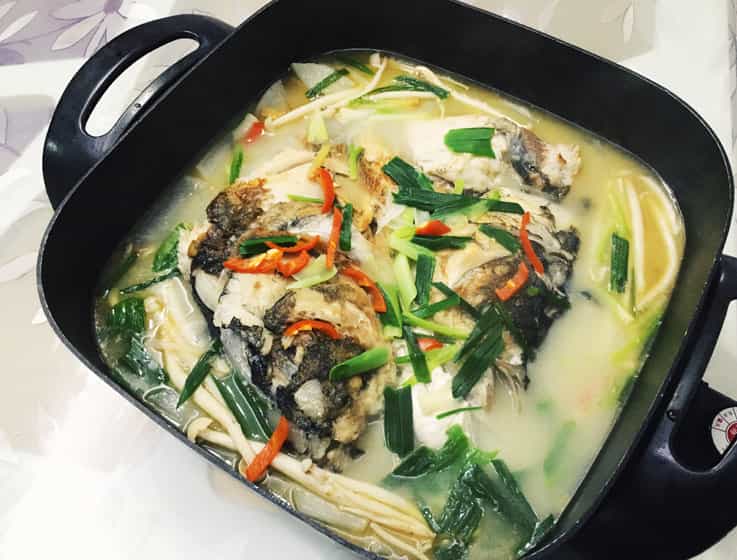 魚頭濃湯火鍋