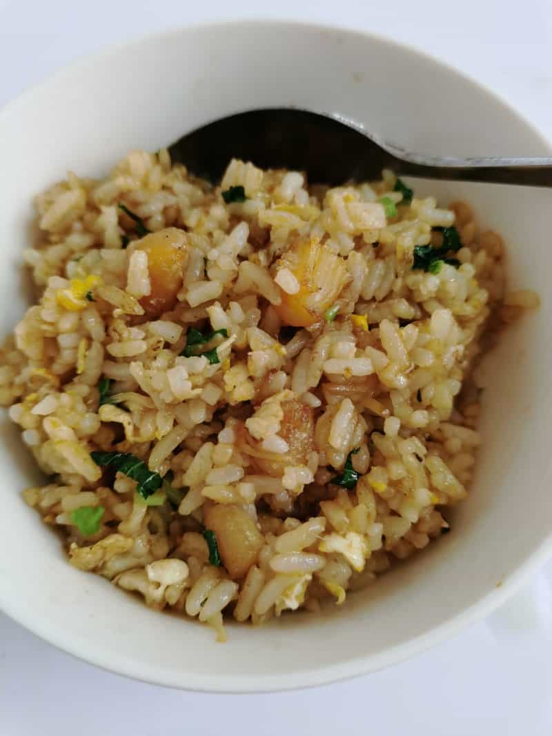 乾貝薄荷蛋炒飯