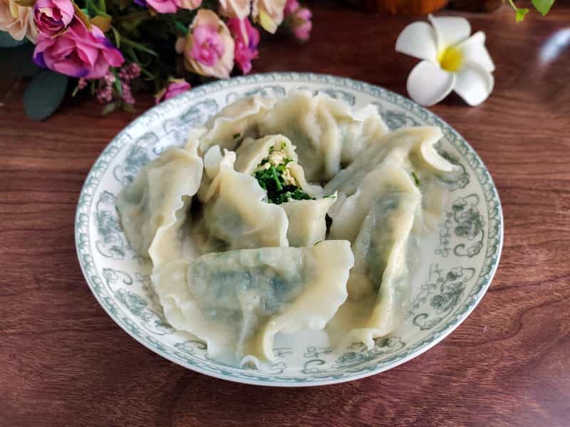 韭菜豆腐鮮肉餃