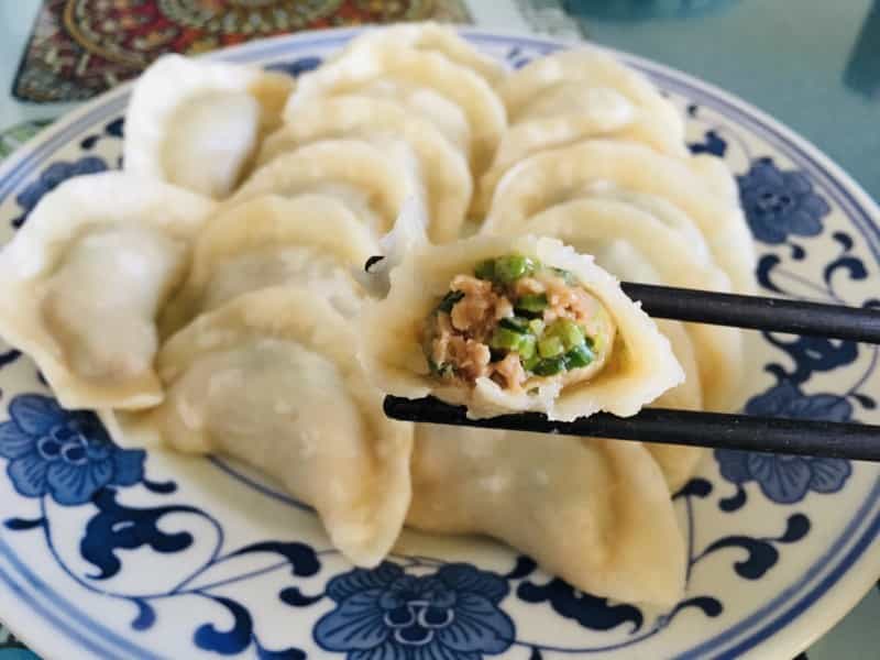 燙面蒸餃