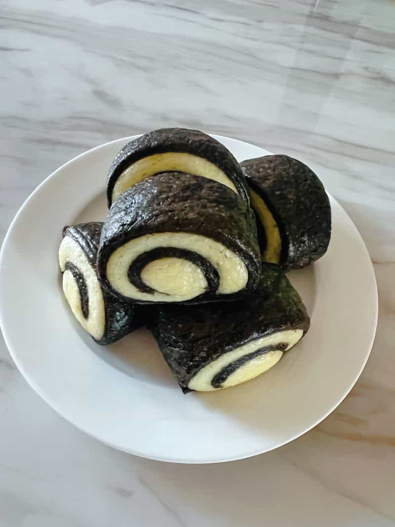 黑芝麻饅頭