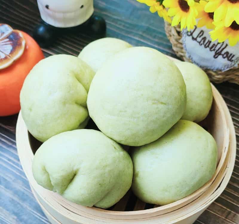 艾葉黑芝麻饅頭