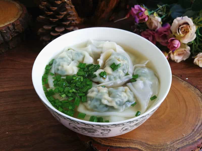 薺菜筍肉大餛飩