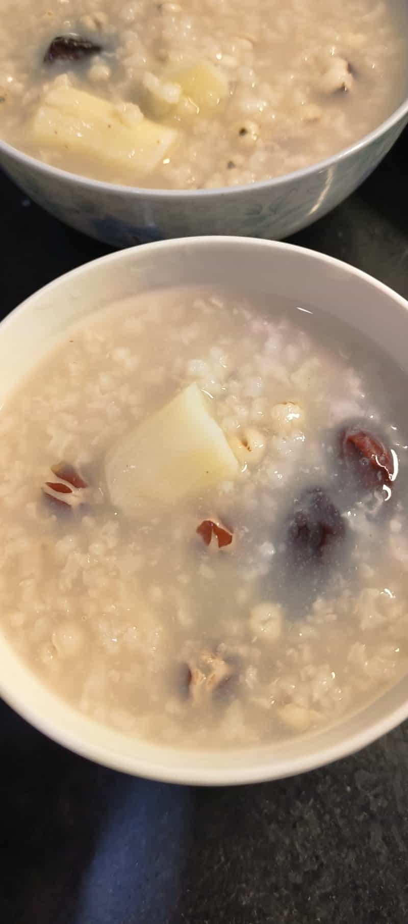 芡實薏米山藥粥