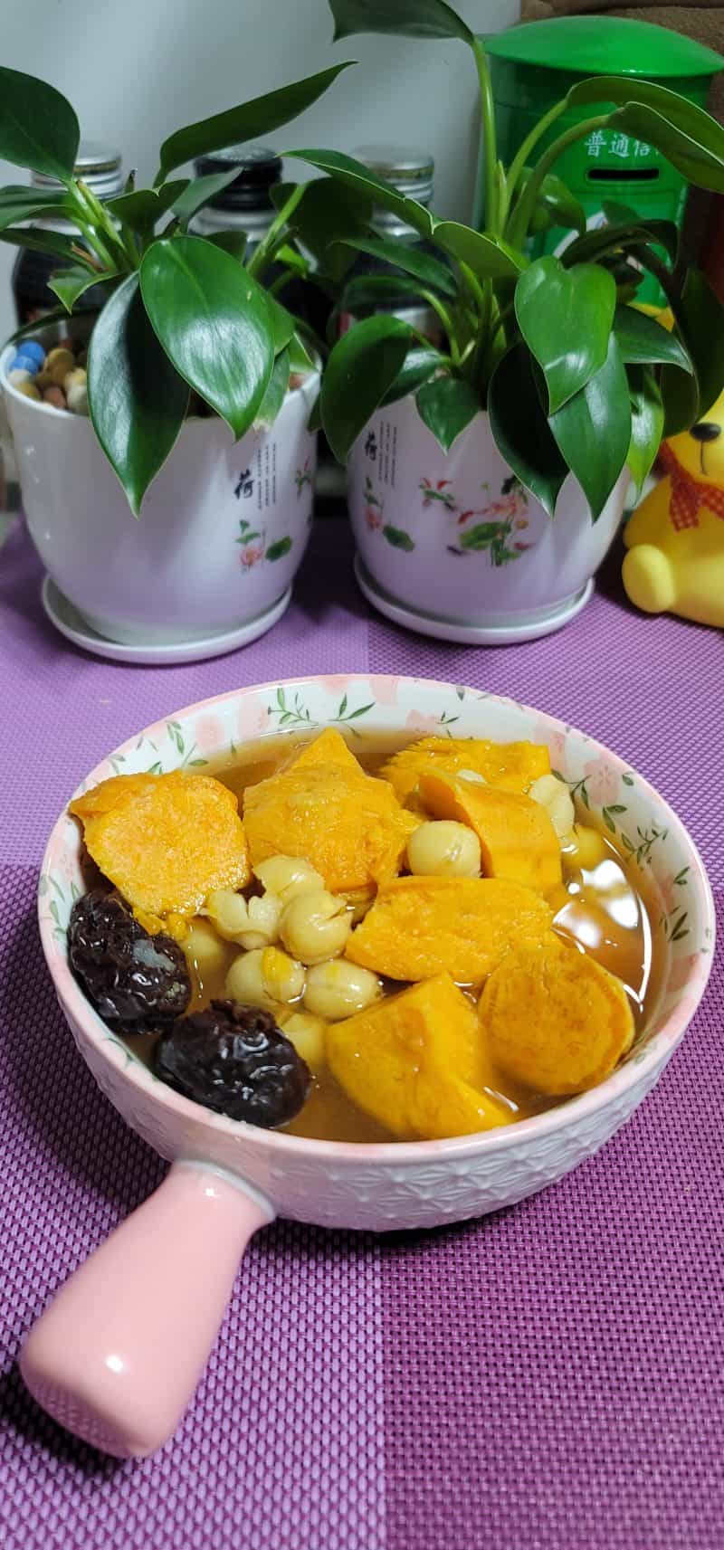 番薯紅棗蓮子糖水